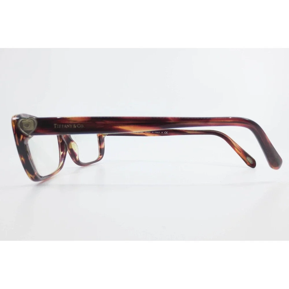 Tiffany & Co TF 2090-H 8081 Tortoise Shell Heart Eyeglasses Frames Italy